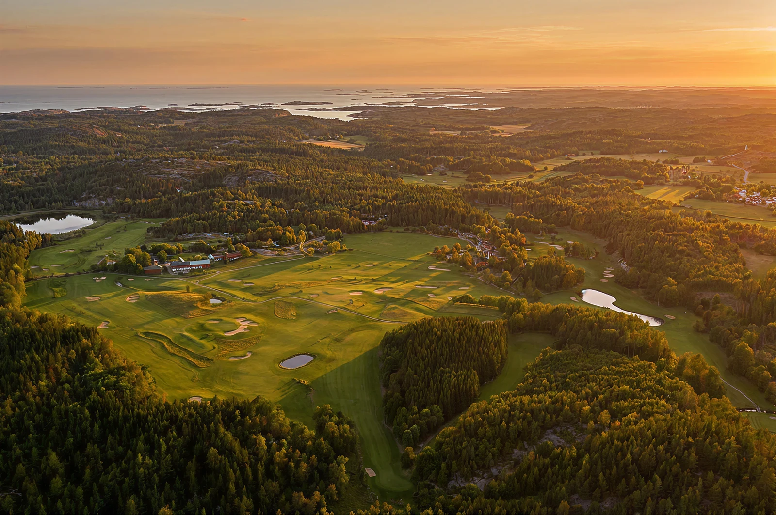 Landskapet kring Sotenäs Golfklubb